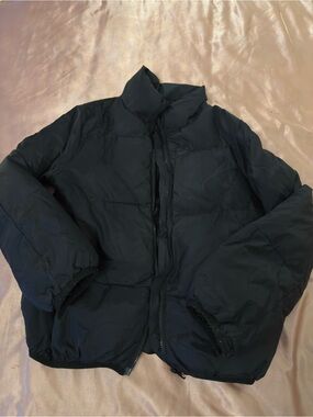 Women’s Black Puffer Jacket - Lightweight Insulated Coat